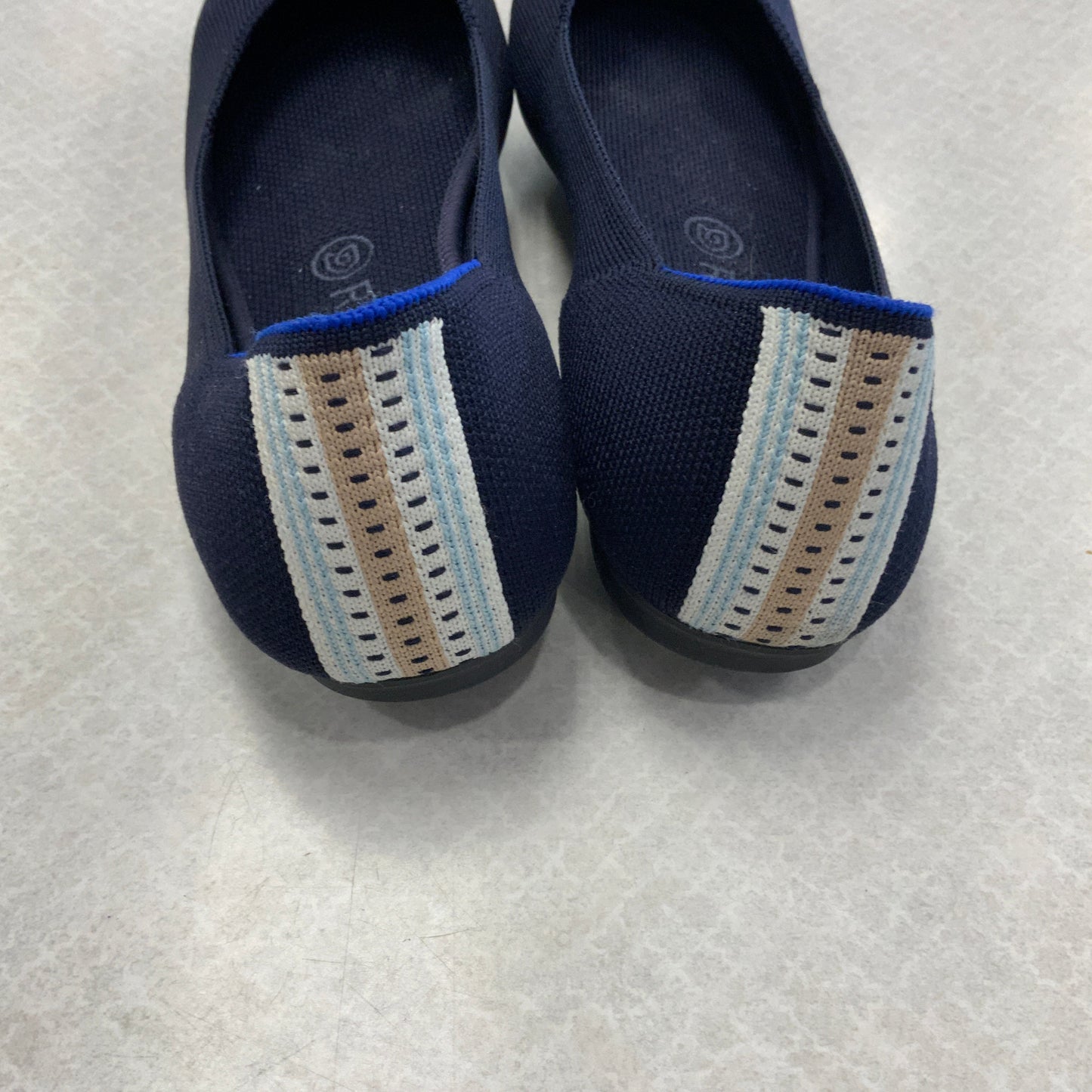 Shoes Flats By Rothys In Navy, Size: 9.5