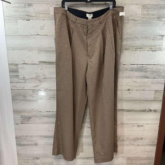 Pants Dress By Maeve In Brown, Size: 24