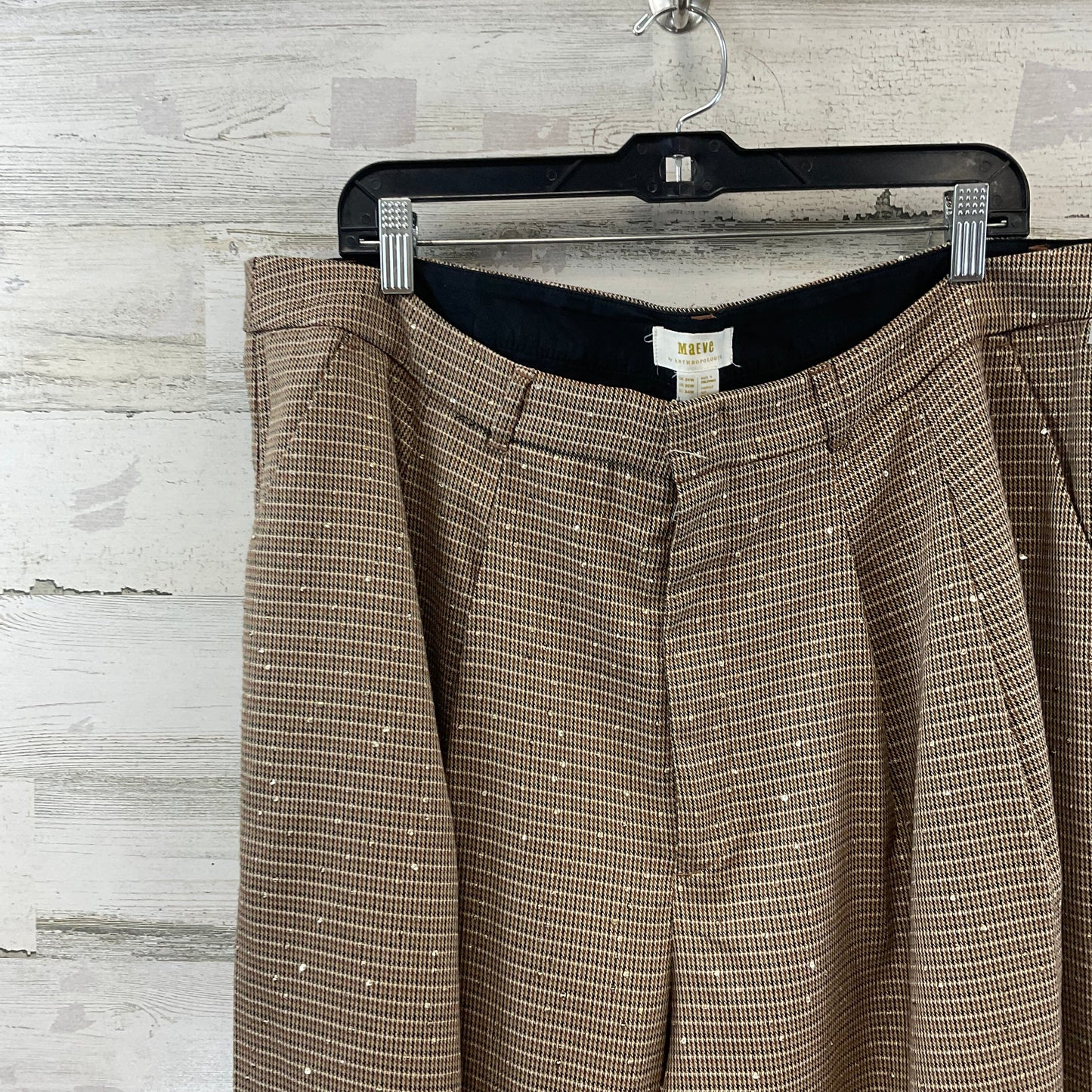 Pants Dress By Maeve In Brown, Size: 24