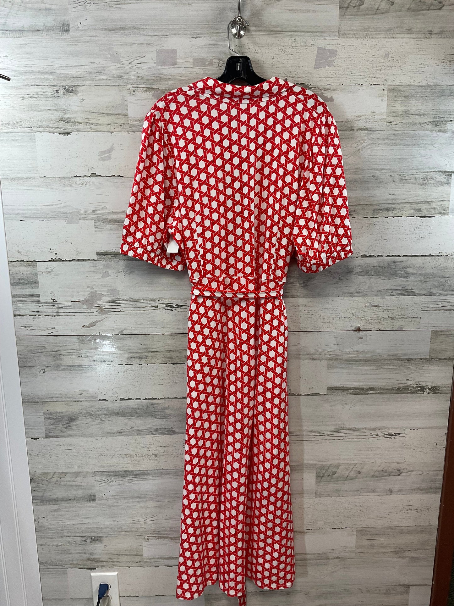 Dress Casual Maxi By Boden In Red, Size: 2x