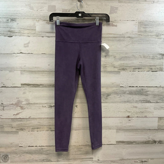 Athletic Leggings By Athleta In Purple, Size: Xxs