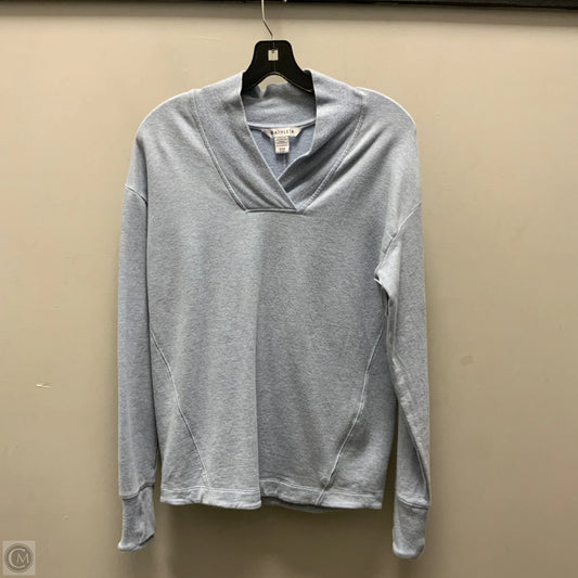 Athletic Top Long Sleeve Collar By Athleta In Blue, Size: Xxsp