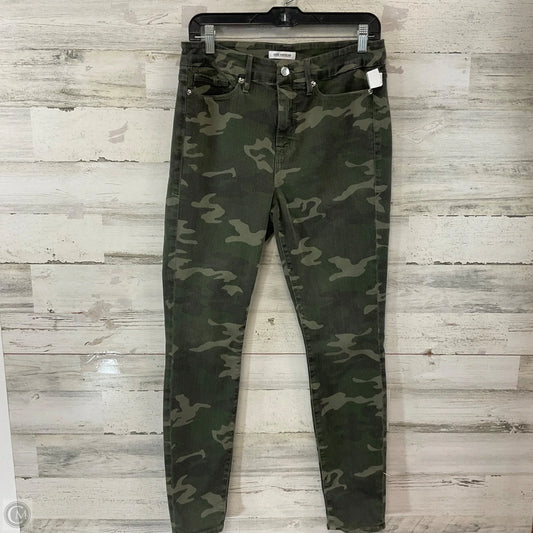 Jeans Skinny By Good American In Green, Size: 10