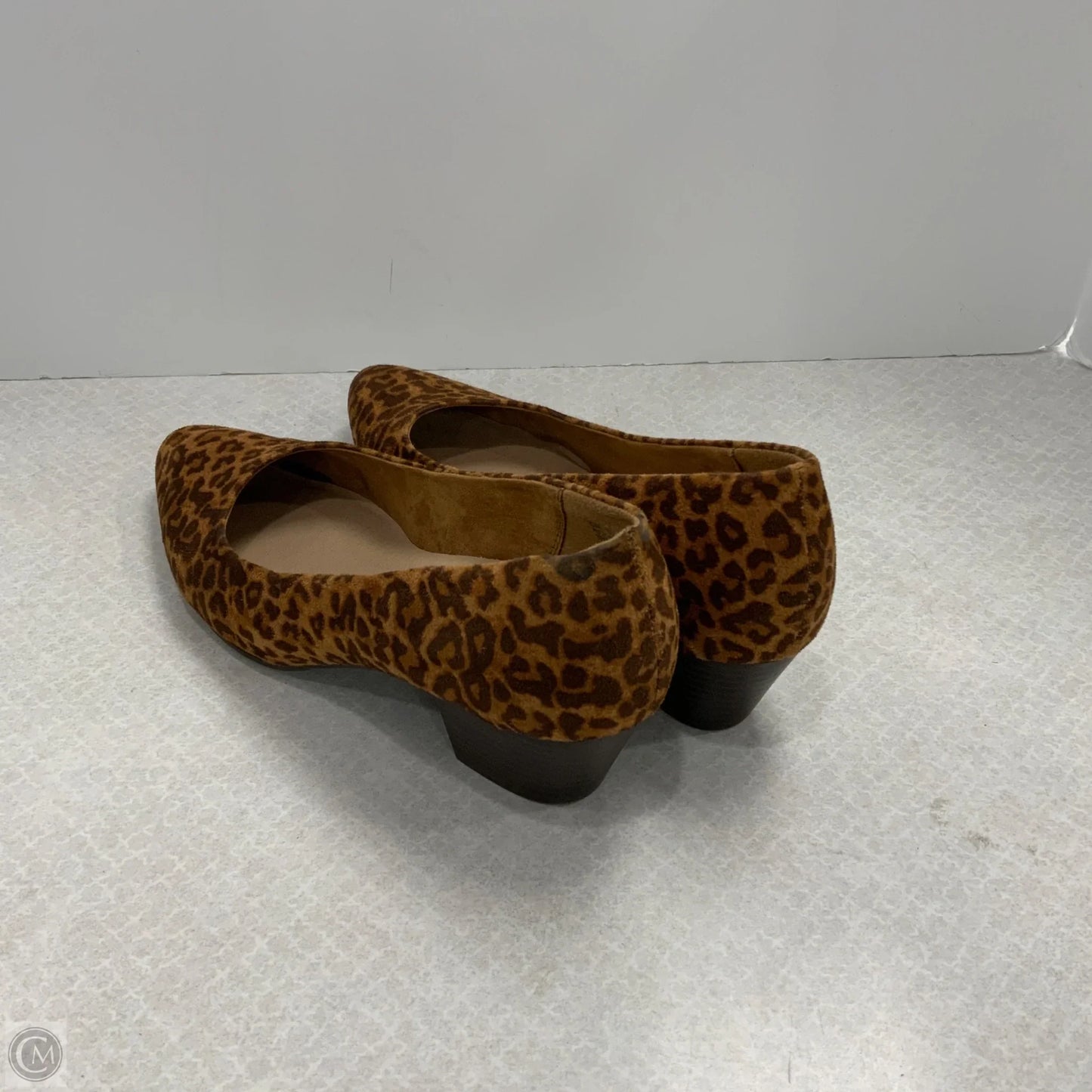 Shoes Heels Block By Kim Rogers In Tan, Size: 10