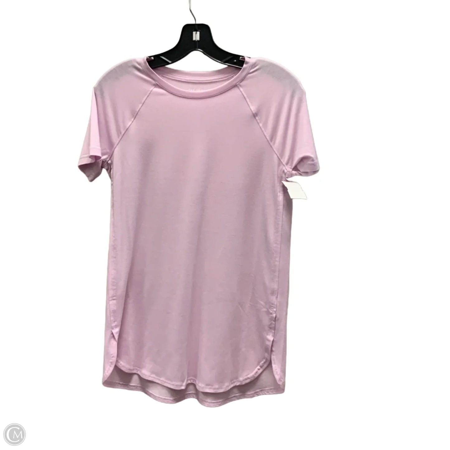 Athletic Top Short Sleeve By Tek Gear In Pink, Size: Xs