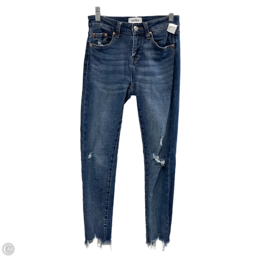 Jeans Skinny By Pistola In Blue Denim, Size: 0