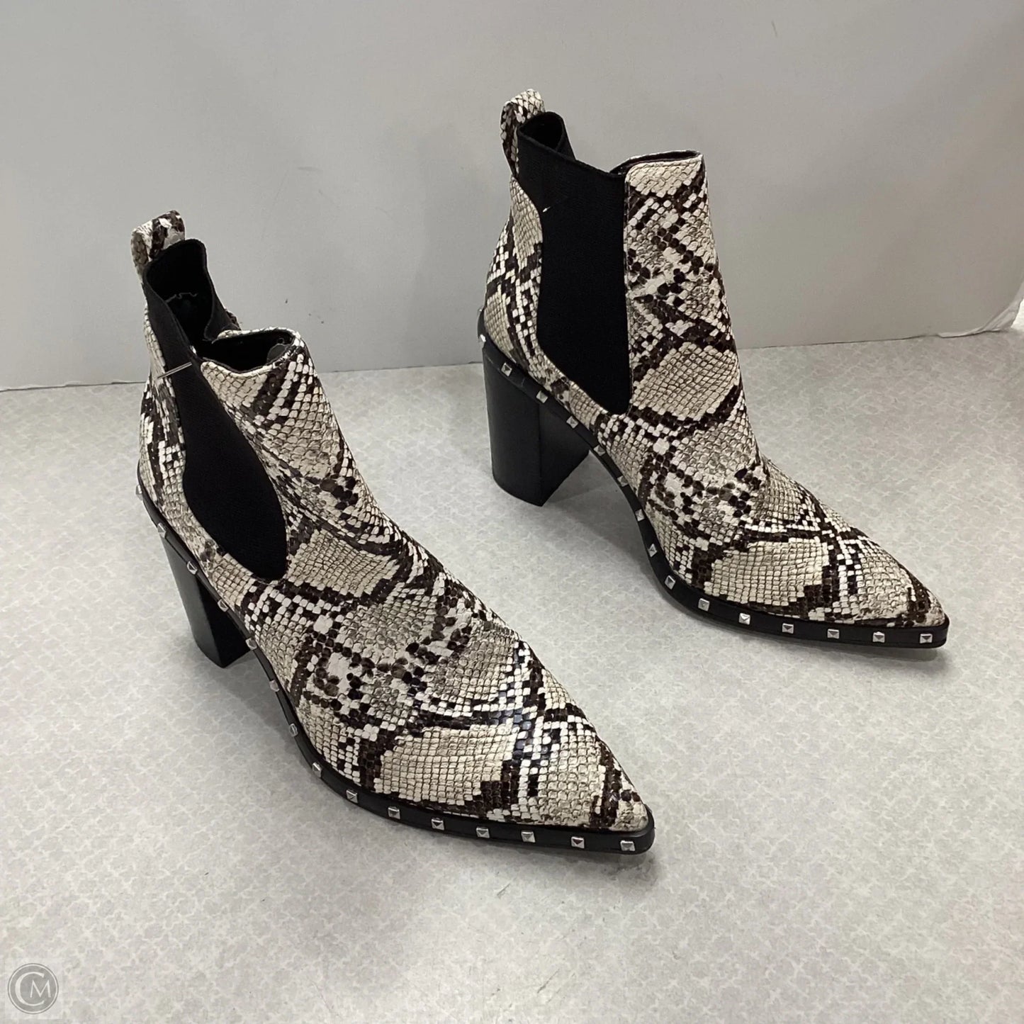 Boots Ankle Heels By Charles By Charles David In Black, Size: 6.5