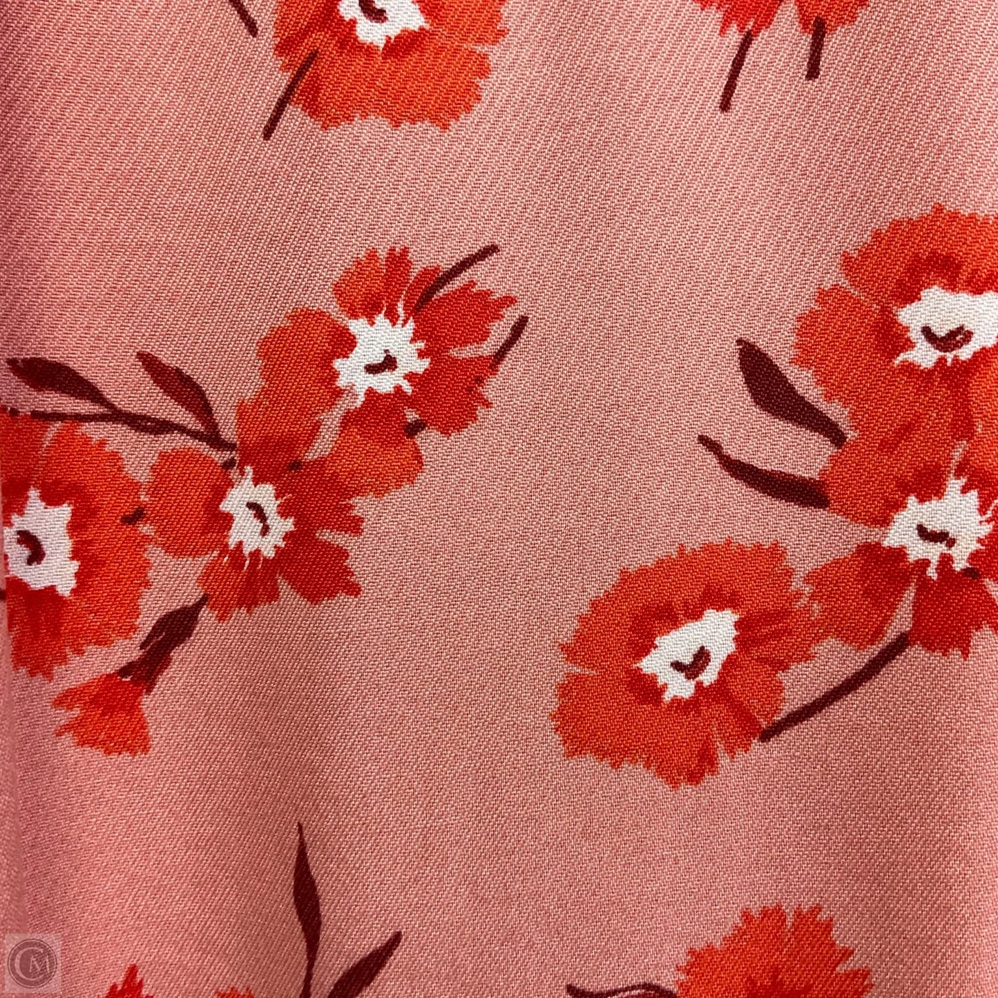 Top Long Sleeve By Ann Taylor In Pink, Size: M