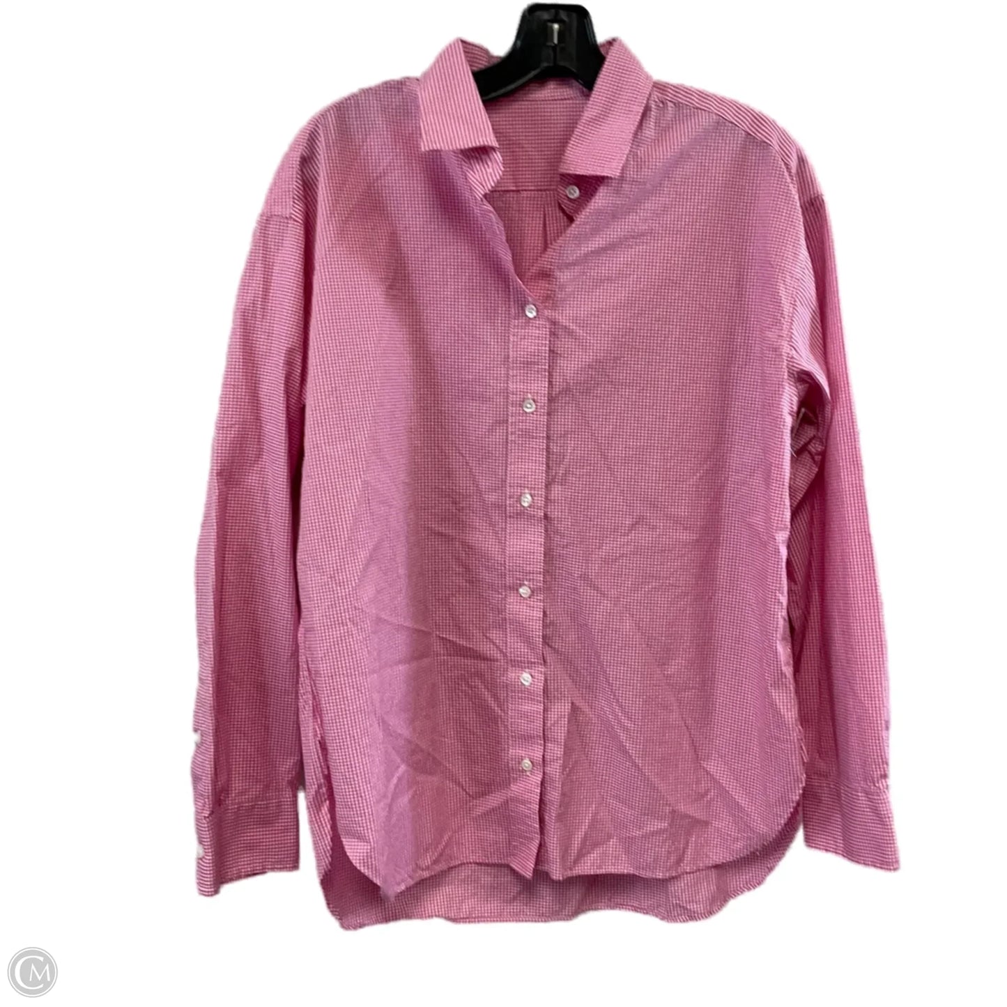 Blouse Long Sleeve By J Mclaughlin In Pink, Size: L