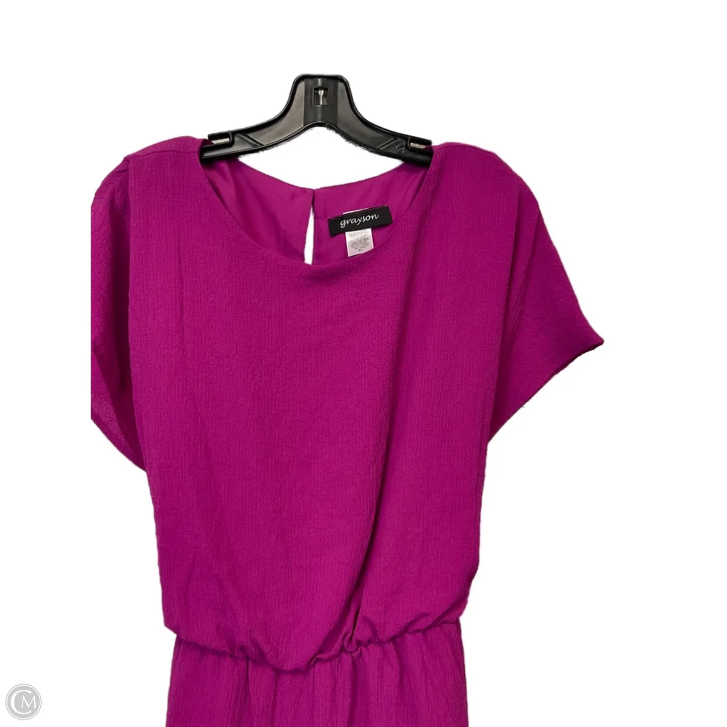 Romper By Grayson In Purple, Size: Xl
