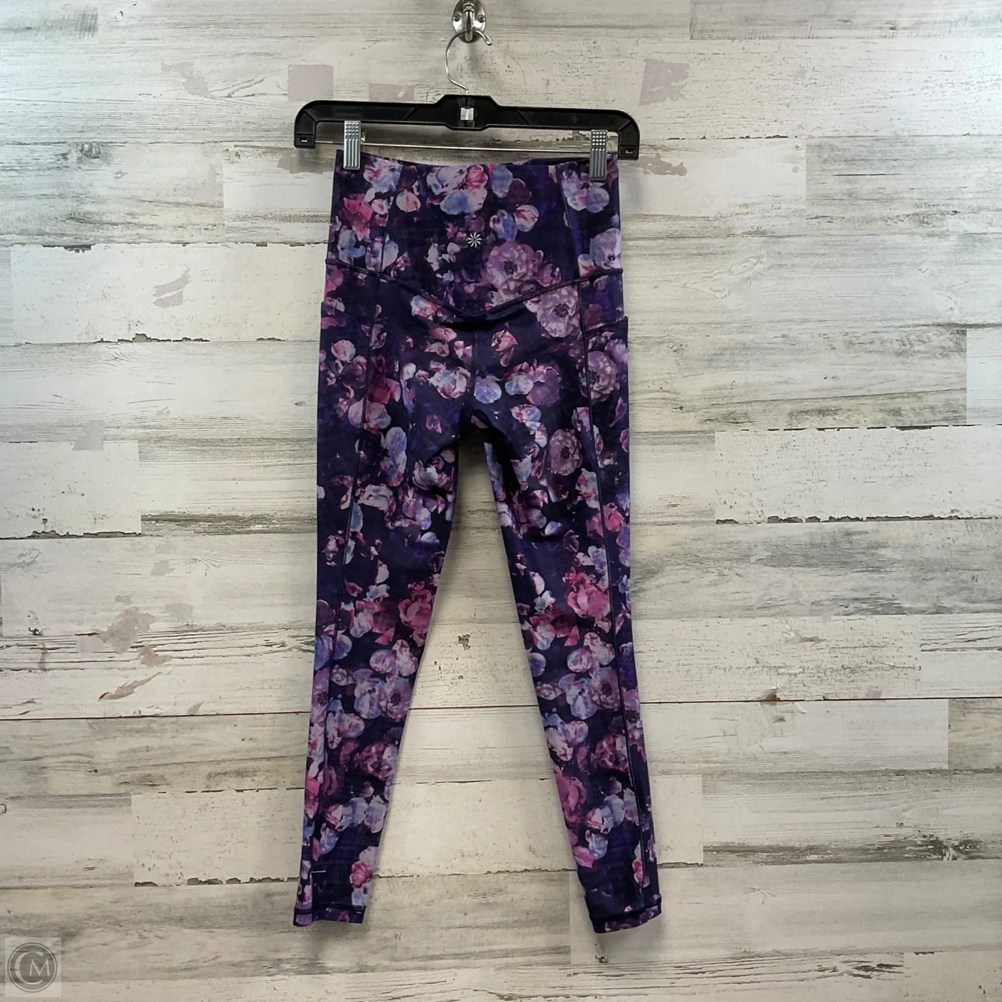 Athletic Leggings By Athleta In Purple, Size: Xs