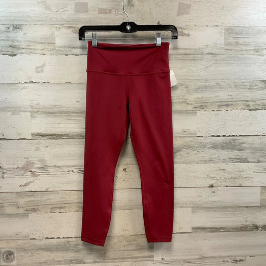 Athletic Leggings Capris By Athleta In Red, Size: Xs
