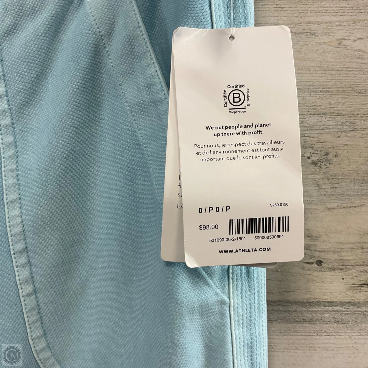 Athletic Pants By Athleta In Blue, Size: Xs petite