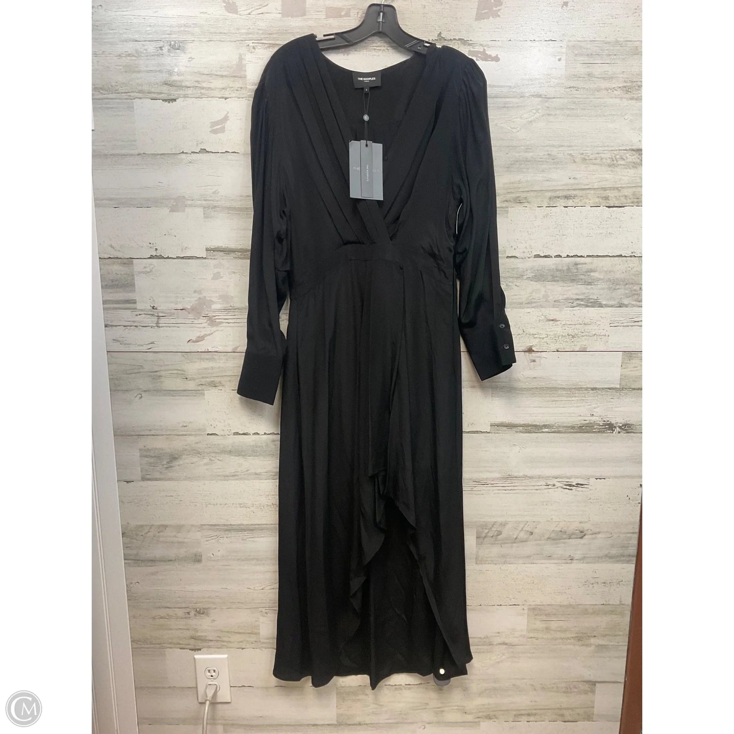 Dress Casual Maxi By The Kooples In Black, Size: L