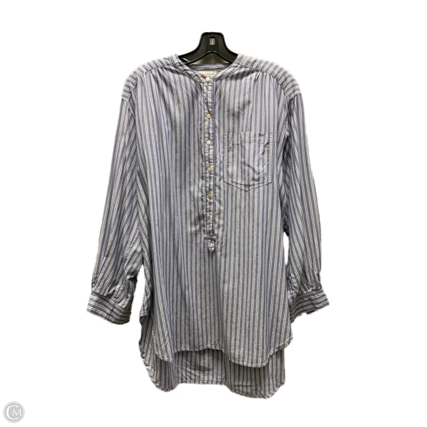 Top Long Sleeve By Sundance In Blue, Size: L