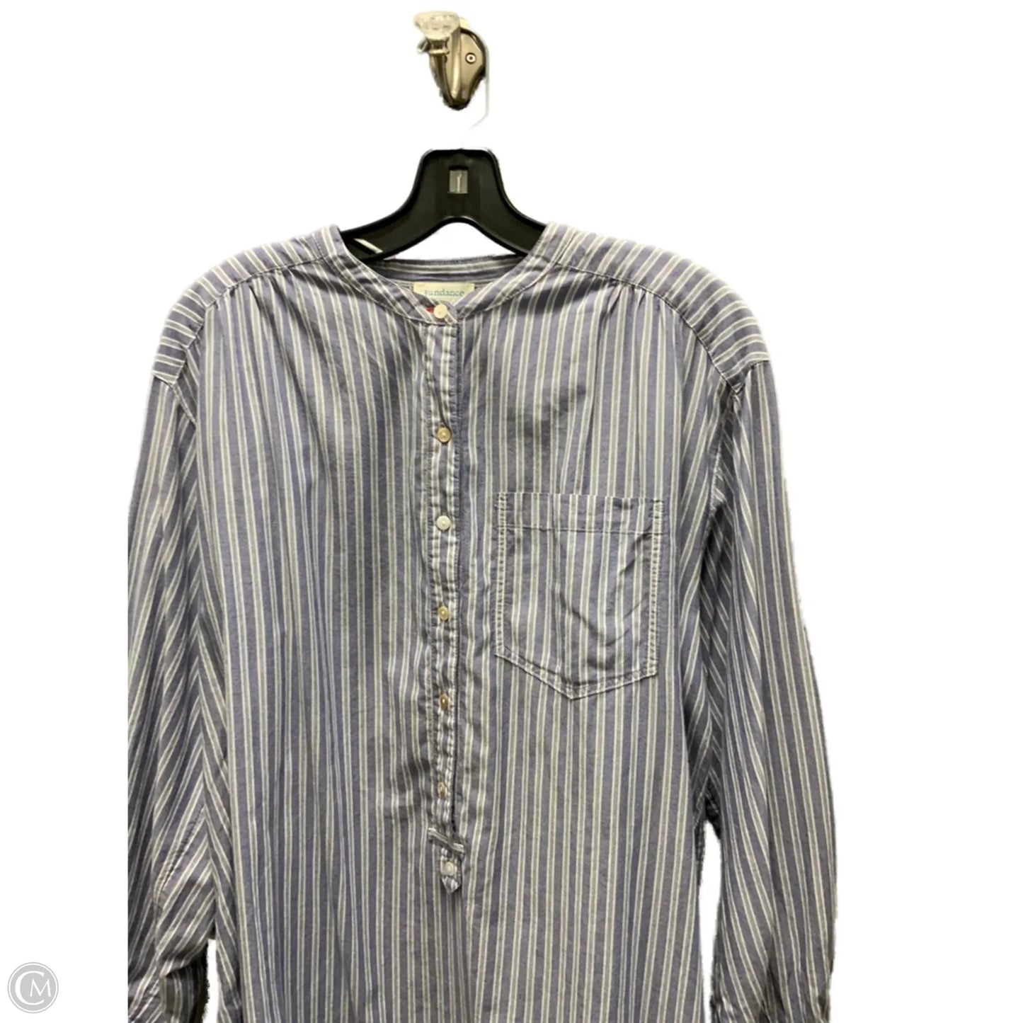 Top Long Sleeve By Sundance In Blue, Size: L