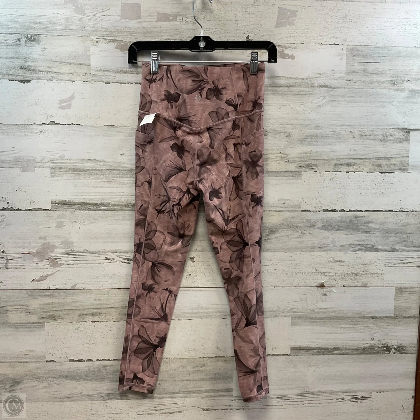 Athletic Leggings By Athleta In Pink, Size: Xs