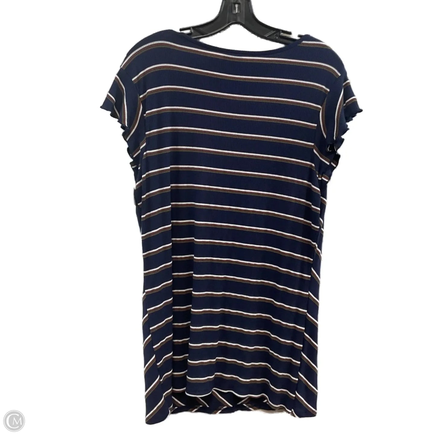 Top Short Sleeve By Torrid In Navy, Size: 2x