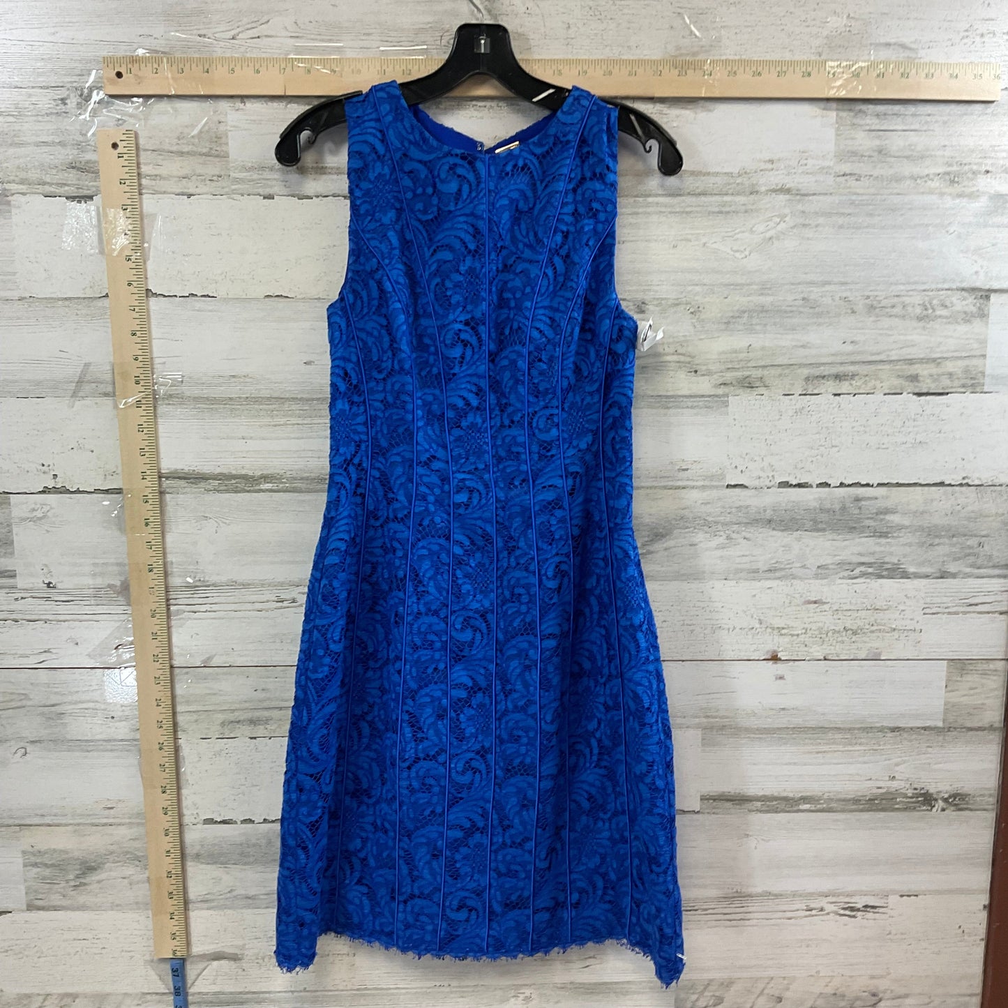 Blue Dress Party Short ADAM LEPPES, Size Xs