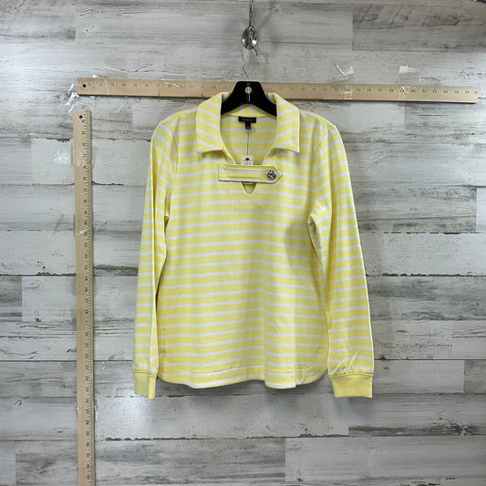 Yellow Top Long Sleeve Talbots, Size S