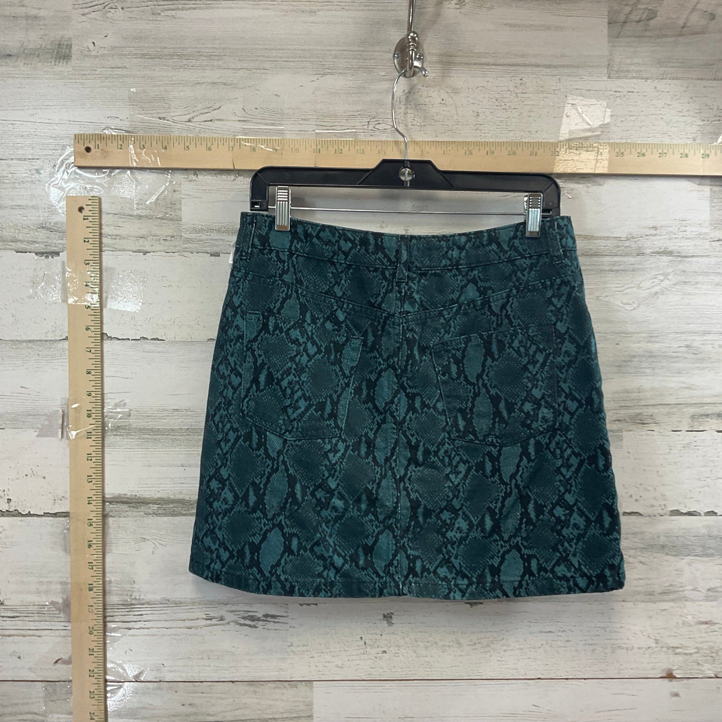 Skirt Mini & Short By Top Shop In Blue, Size: 8