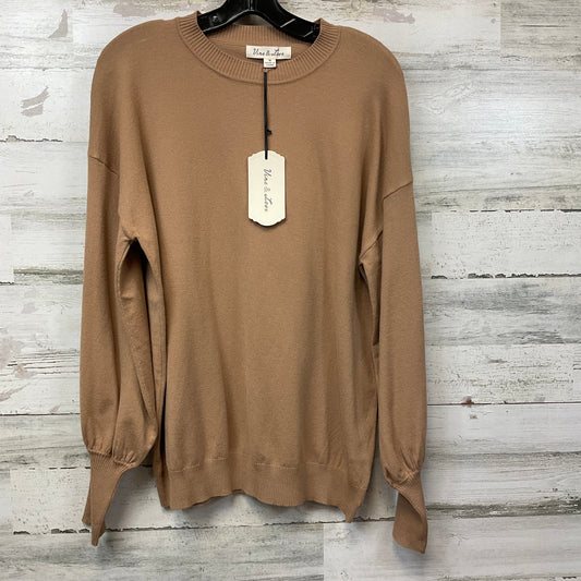 Sweater By Clothes Mentor In Brown, Size: M