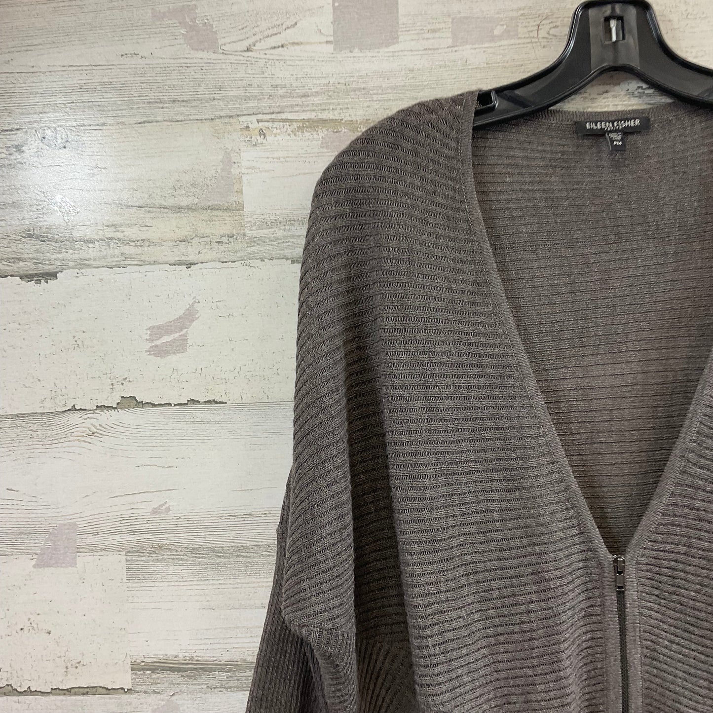 Cardigan By Eileen Fisher In Brown, Size: Petite  M