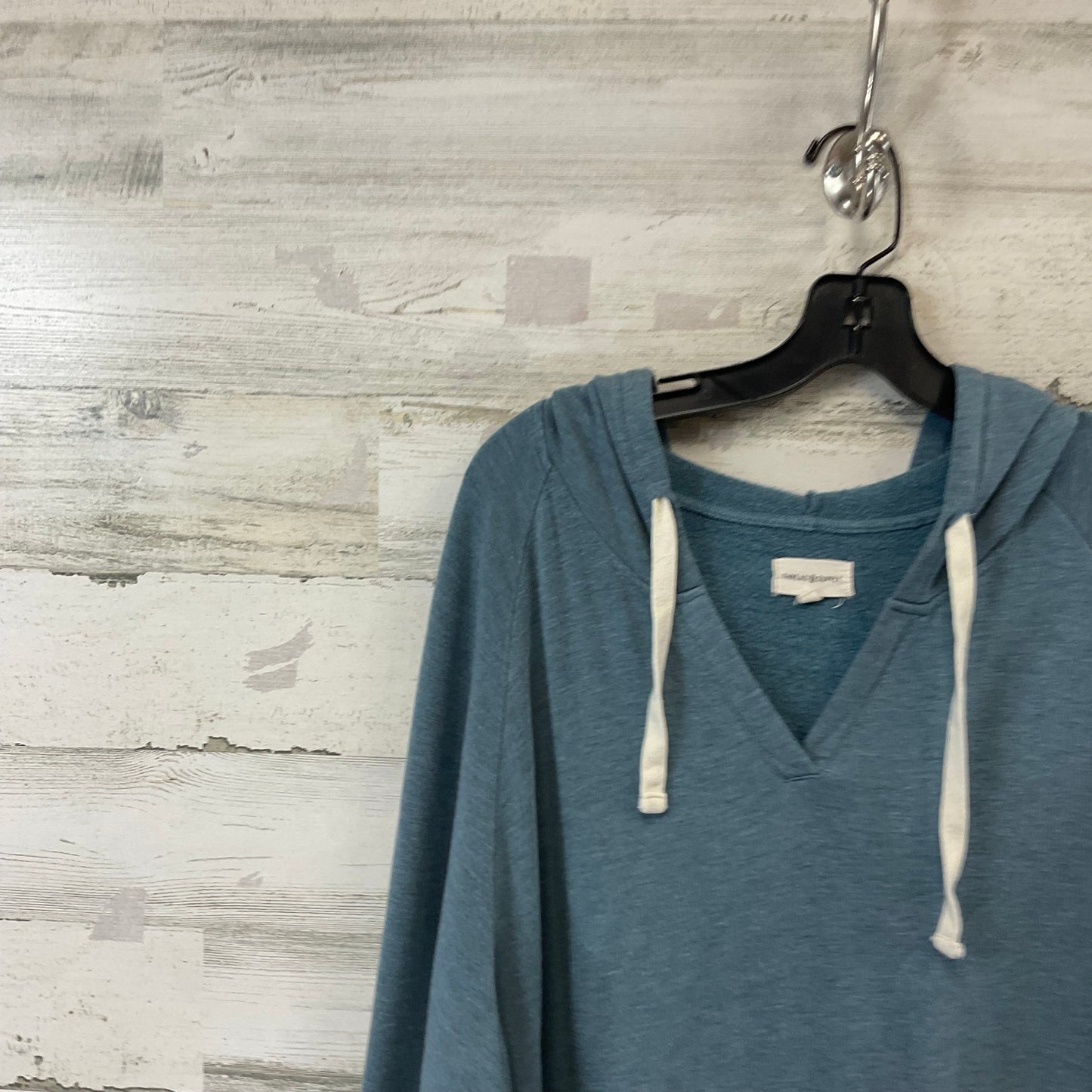 Sweatshirt Hoodie By Thread And Supply In Blue, Size: 3x