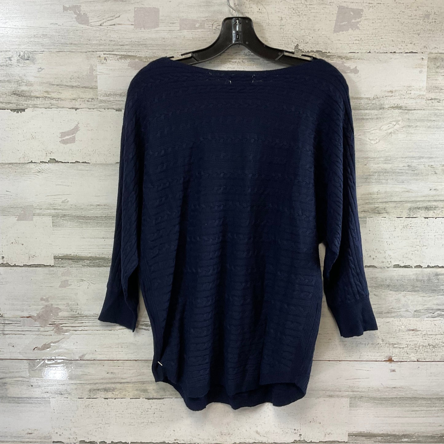 Top 3/4 Sleeve By Market & Spruce In Navy, Size: M