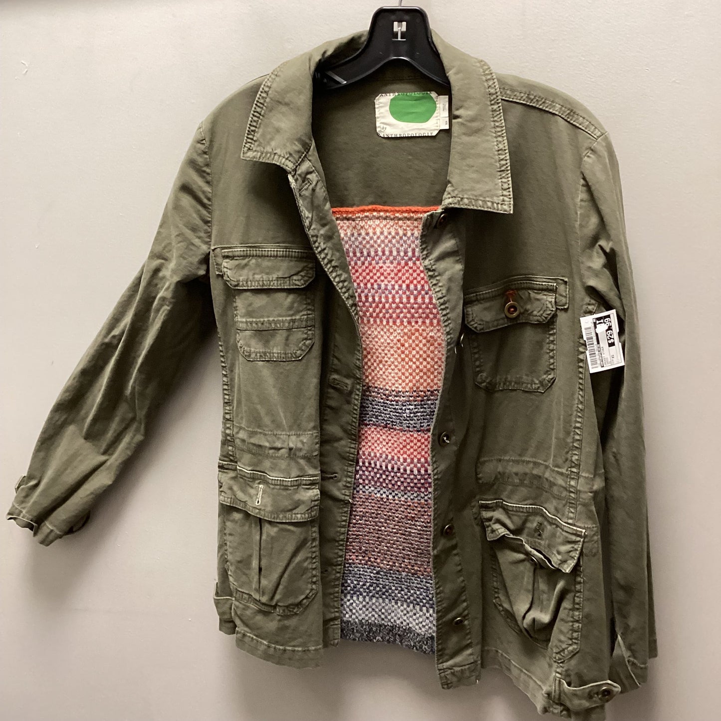 Jacket Other By Anthropologie In Green, Size: Xs