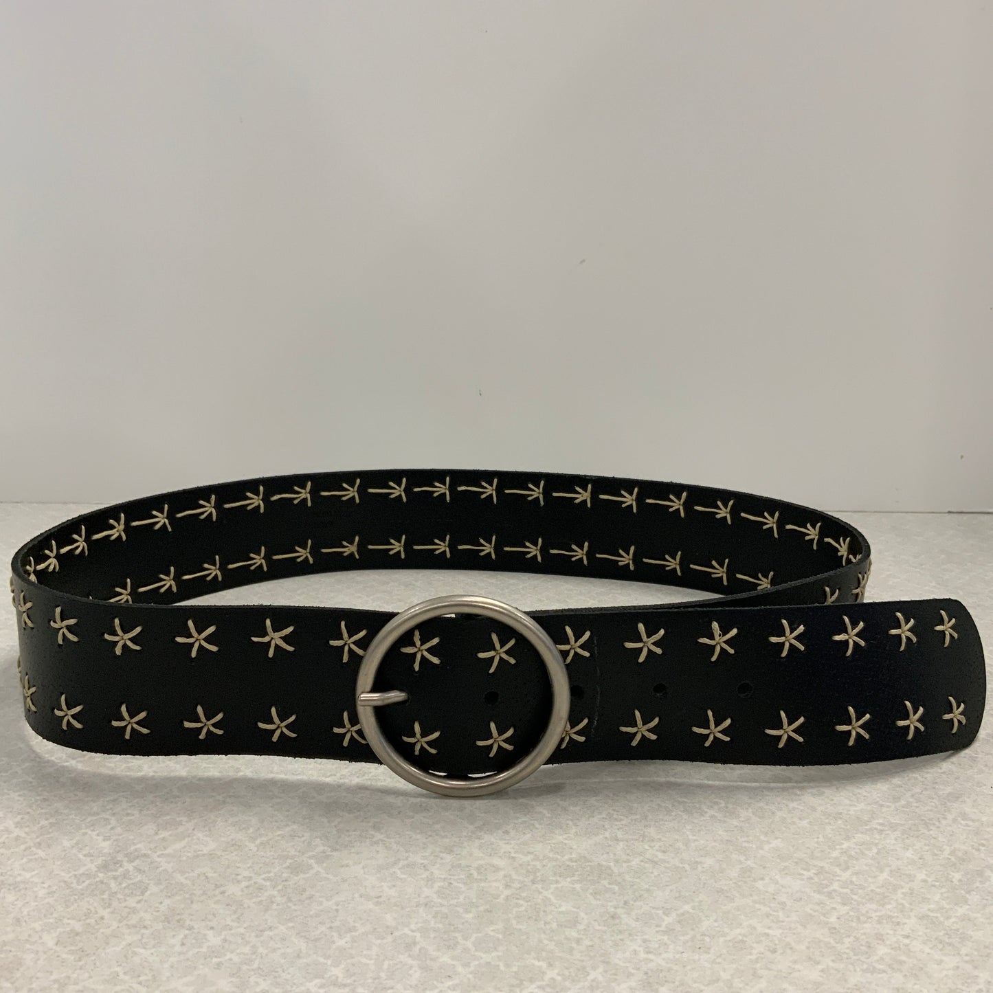 Belt Bag Leather By Gap, Size: Medium