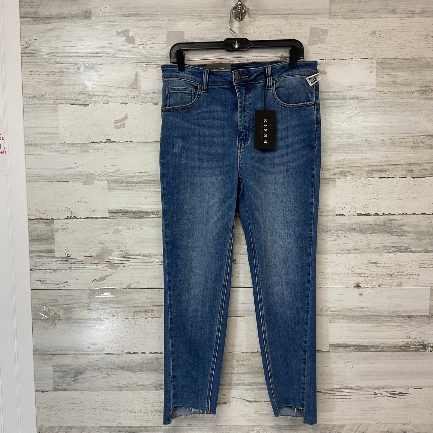 Jeans Skinny By Risen In Blue Denim, Size: 10