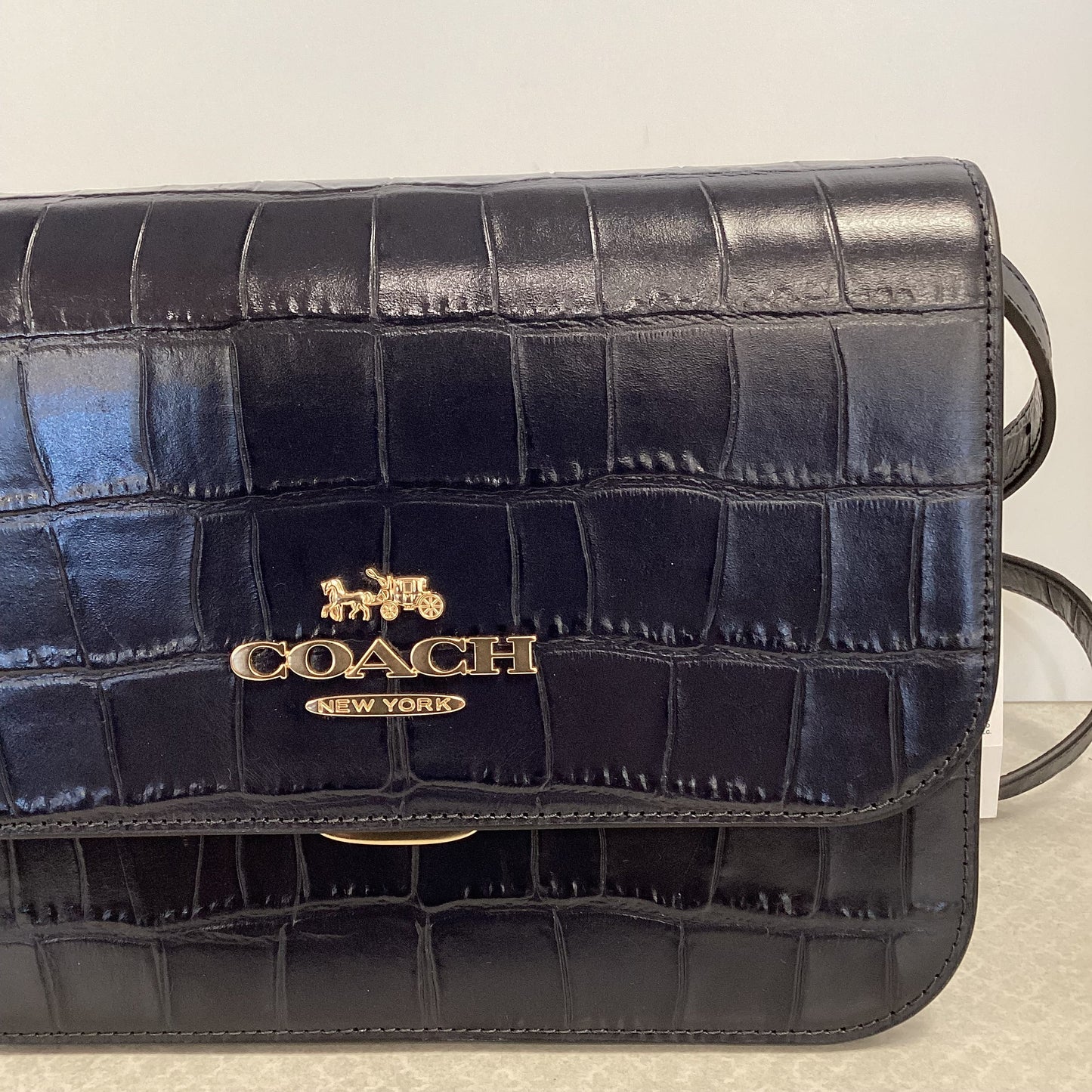 Crossbody Designer By Coach, Size: Medium