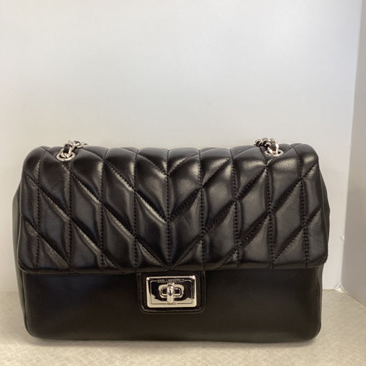 Handbag Leather By Karl Lagerfeld, Size: Large