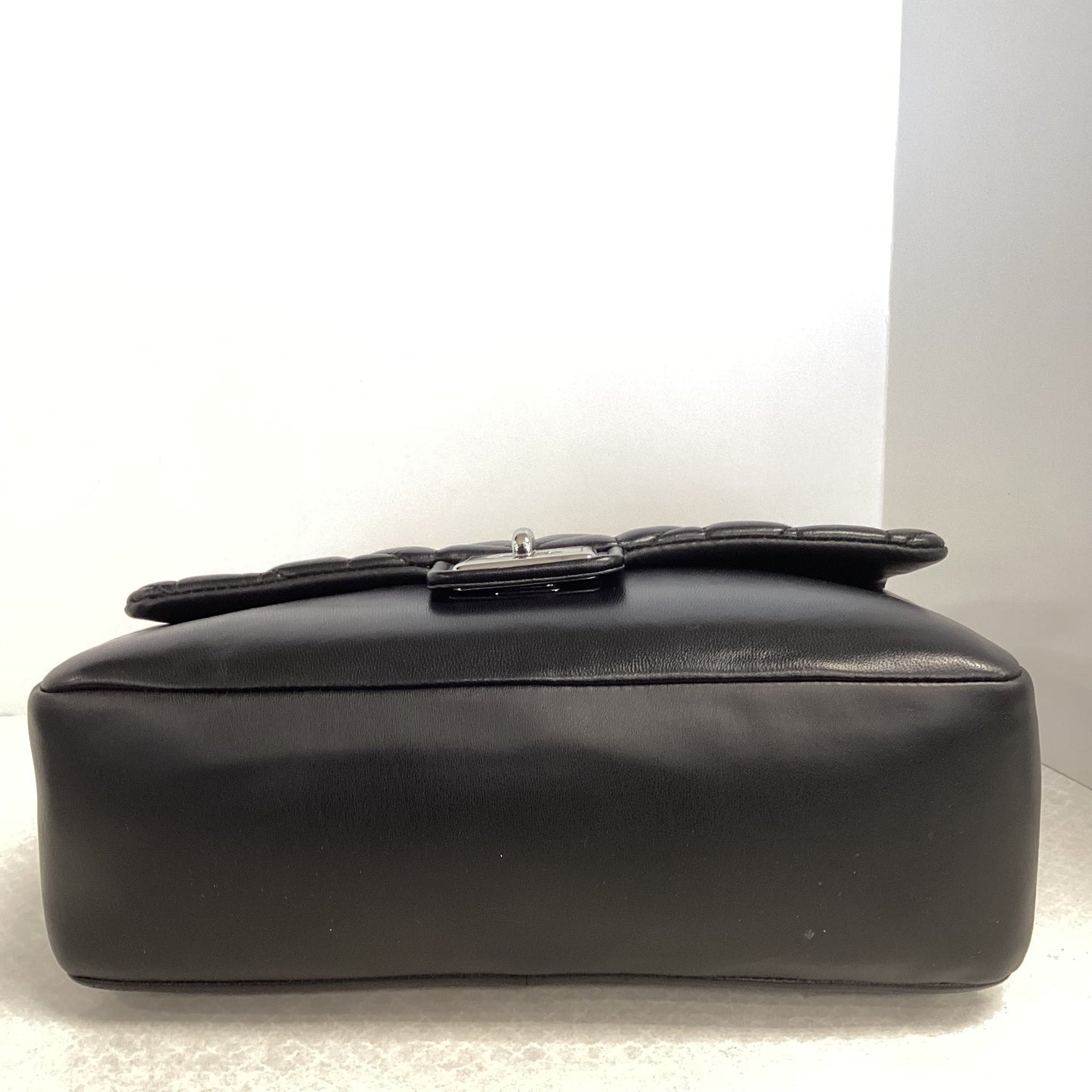 Handbag Leather By Karl Lagerfeld, Size: Large