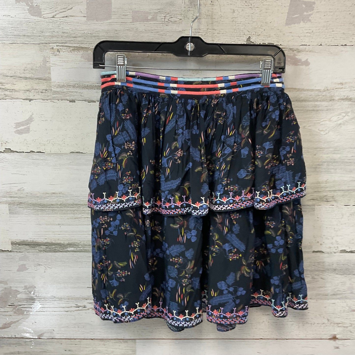 Skirt Mini & Short By Let Me Be In Blue, Size: M