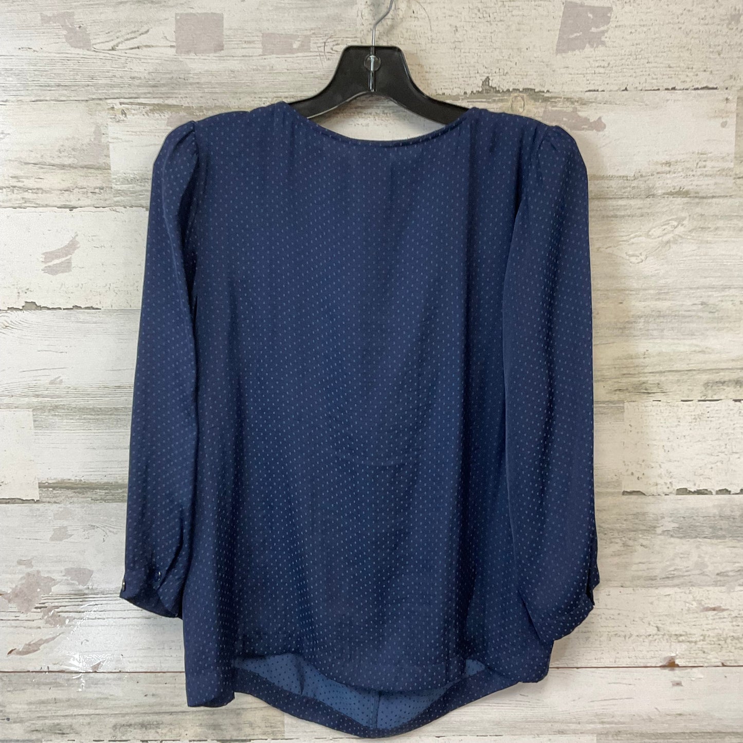 Top 3/4 Sleeve By Cabi In Blue, Size: M