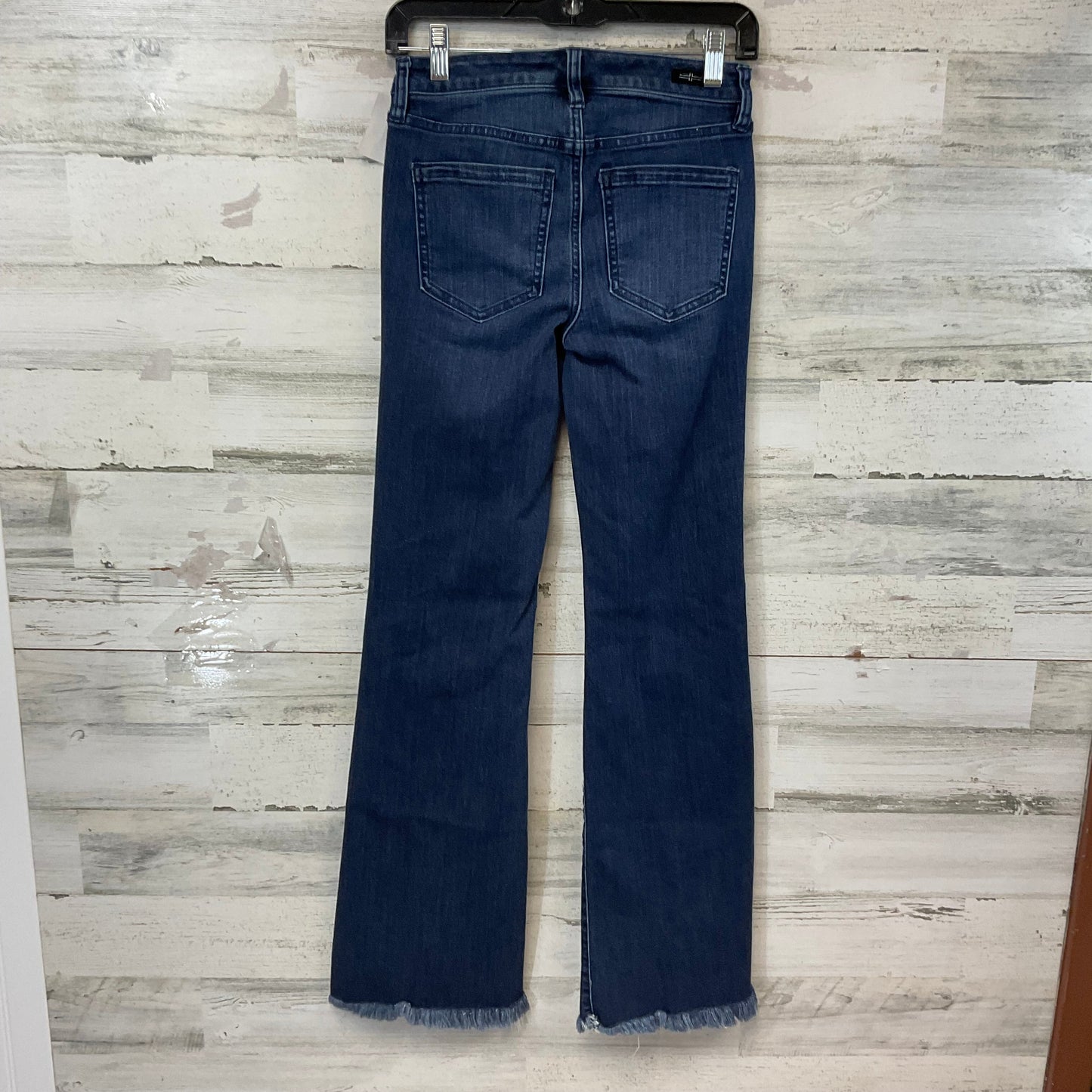 Jeans Flared By Liverpool In Blue Denim, Size: 0