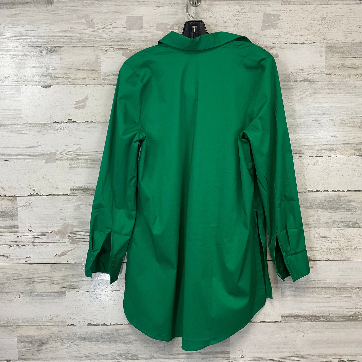 Tunic 3/4 Sleeve By New York And Co In Green, Size: S