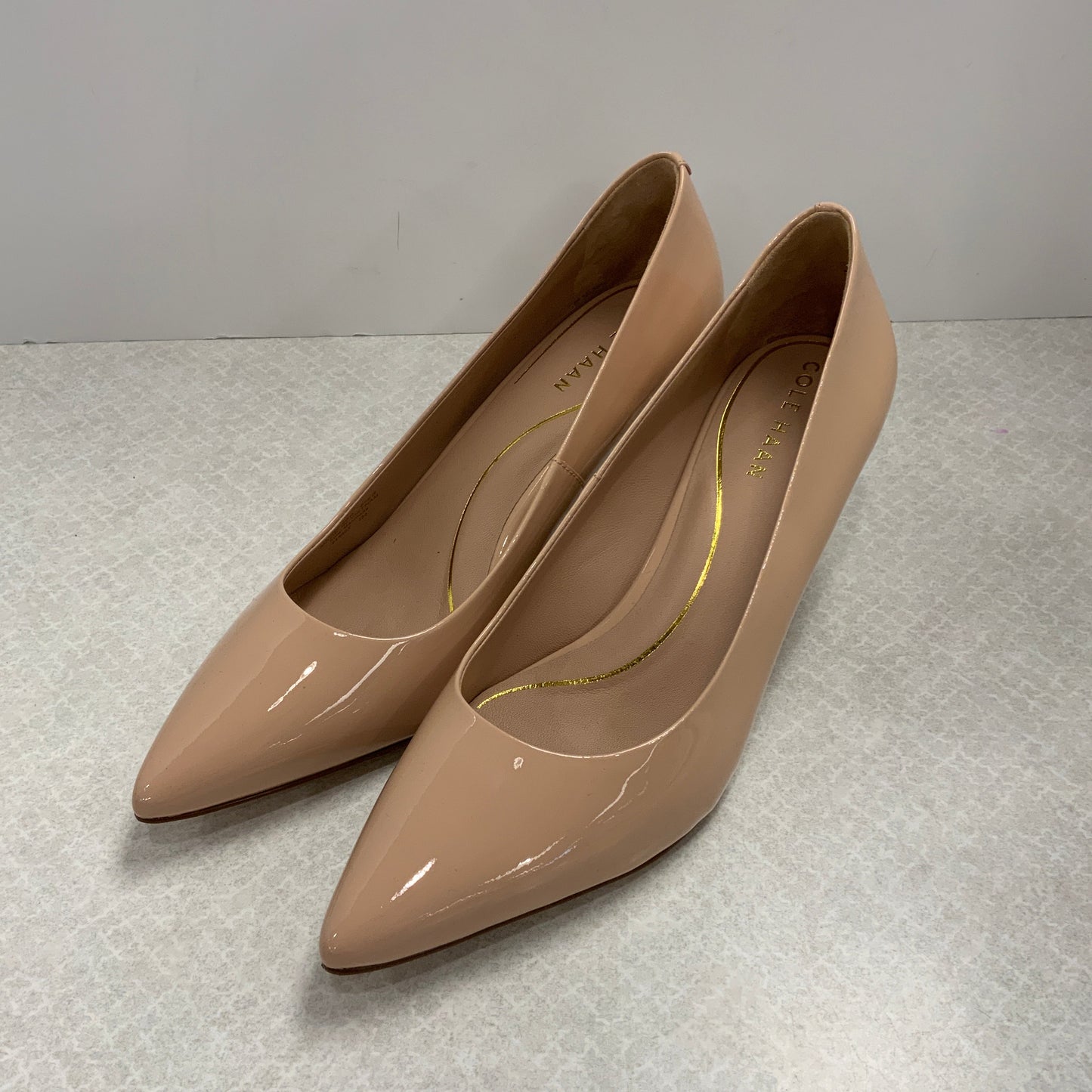 Shoes Heels Stiletto By Cole-haan In Tan, Size: 8.5