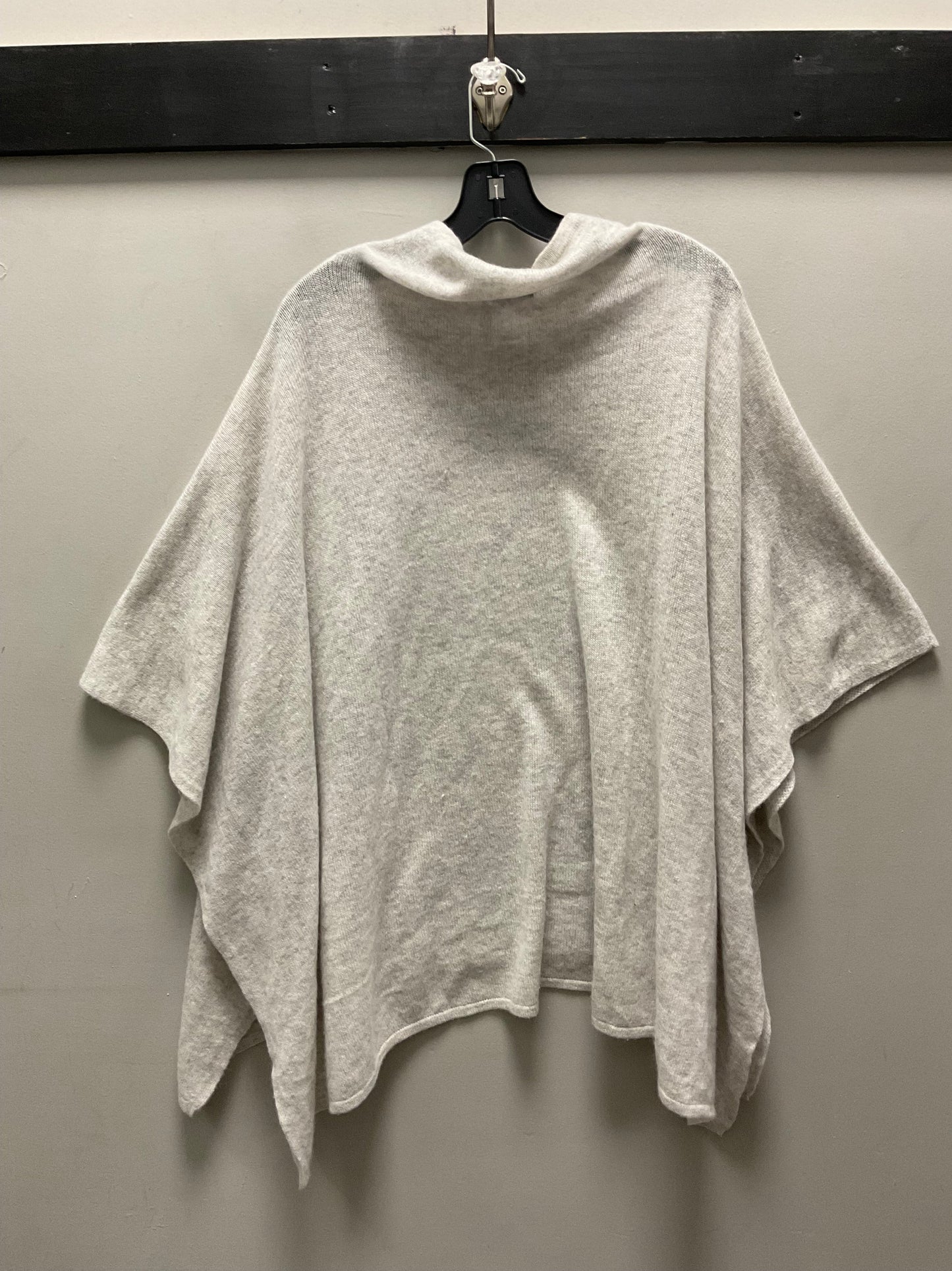 Poncho By J. Crew In Grey, Size: Osfm