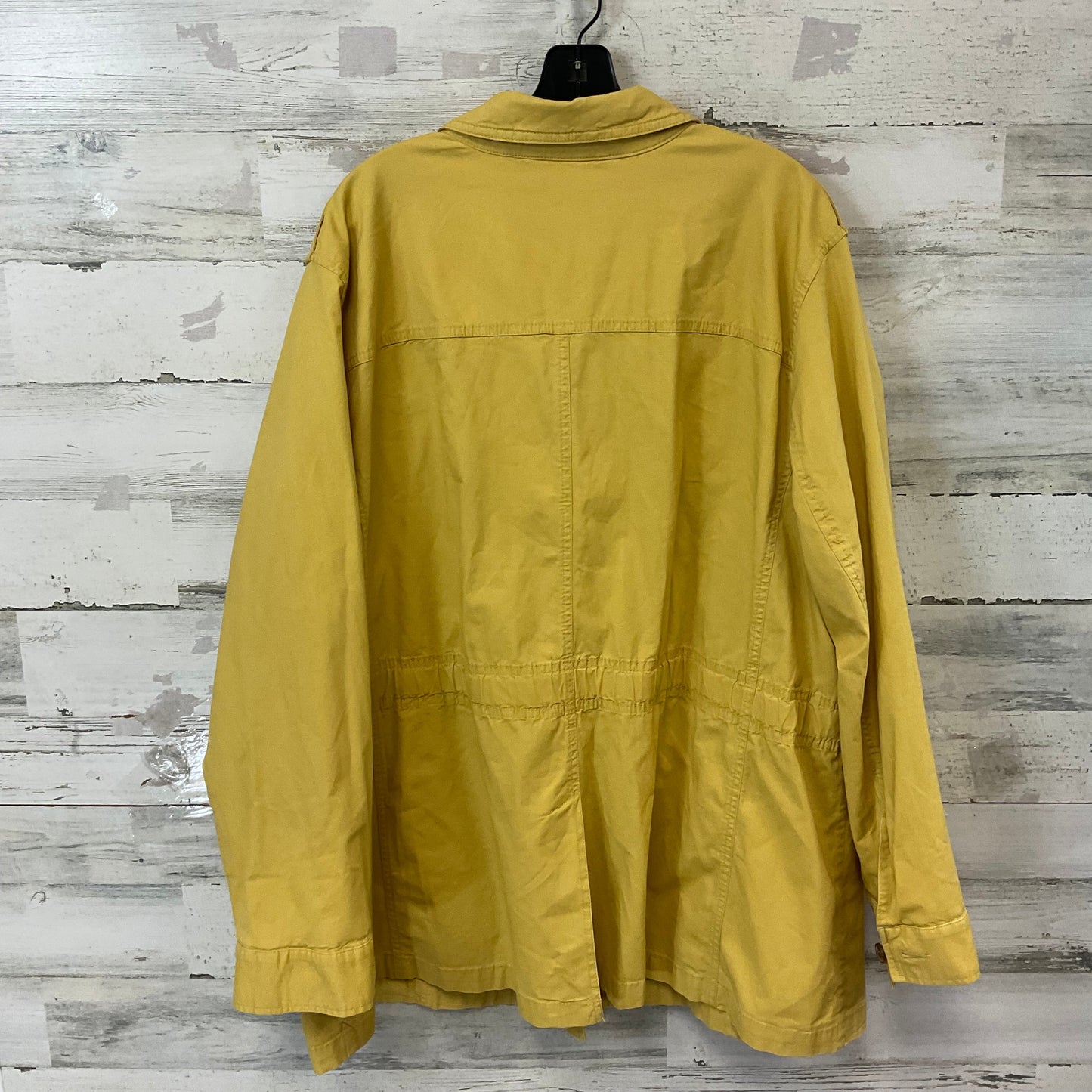 Jacket Utility By Talbots In Yellow, Size: 3x