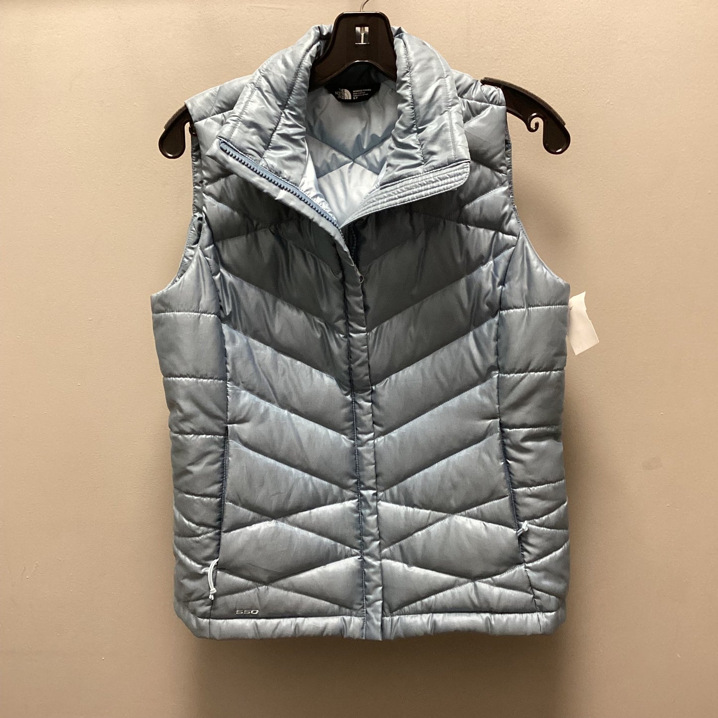 Vest Puffer & Quilted By The North Face In Blue, Size: S