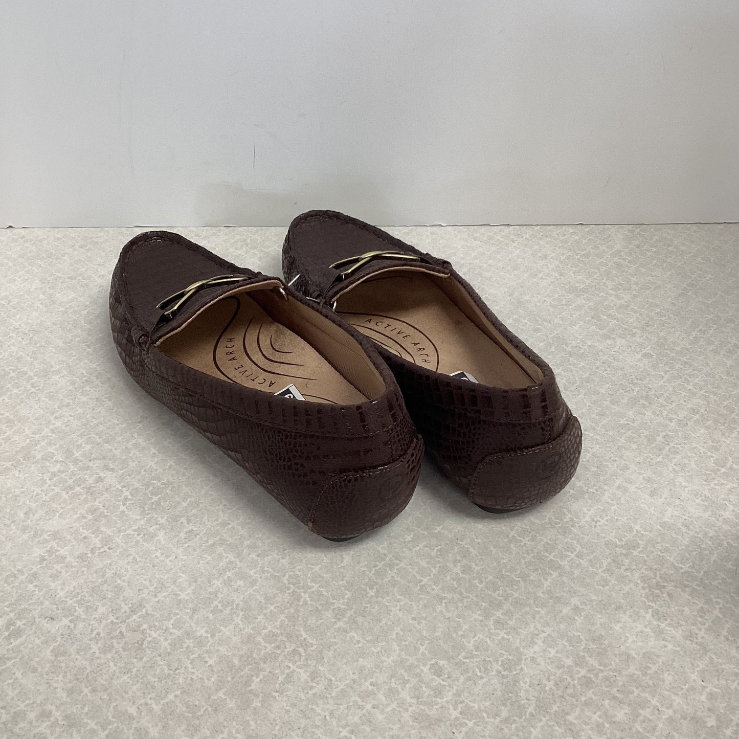 Shoes Flats By Life Stride In Brown, Size: 8.5