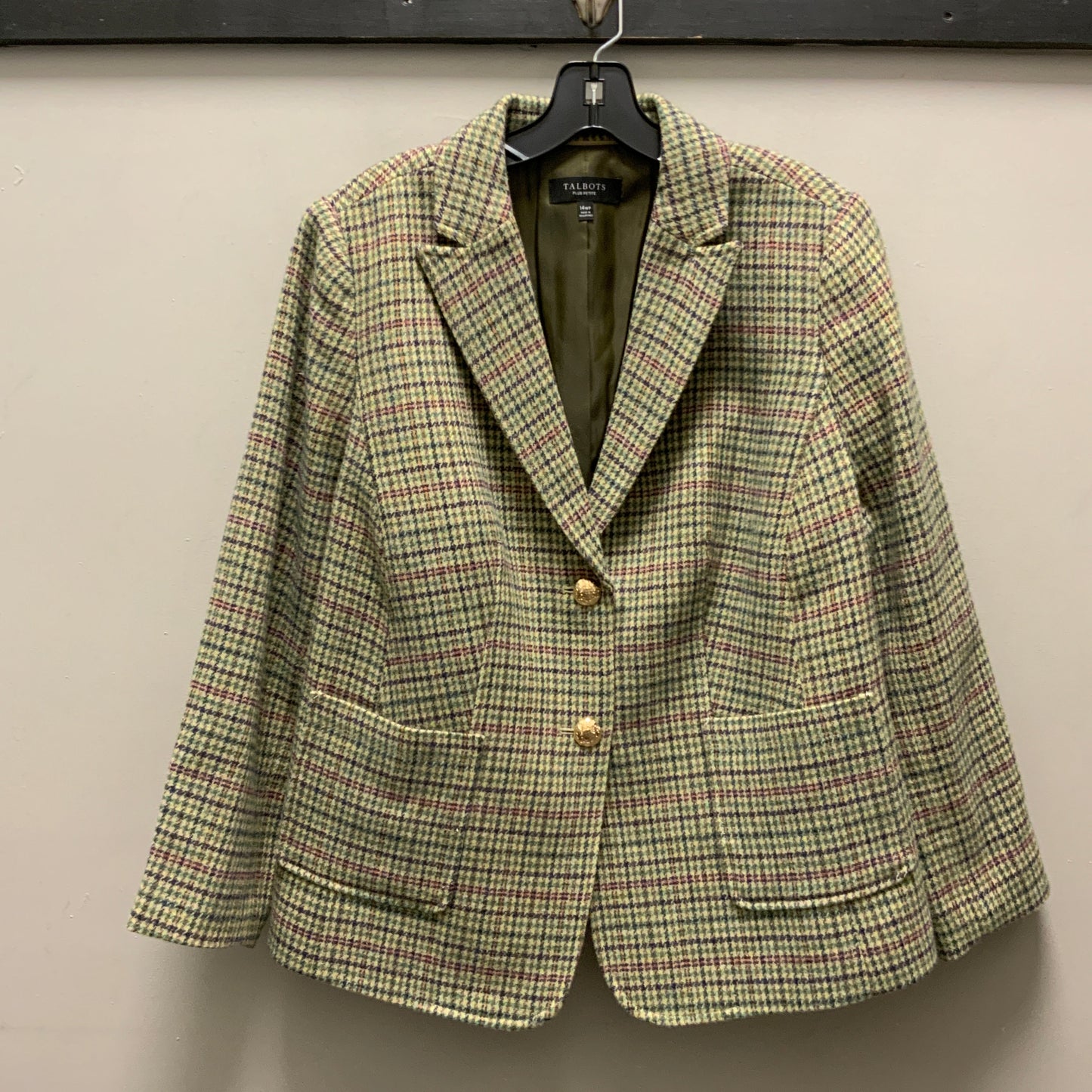 Blazer By Talbots In Tan, Size: Lp