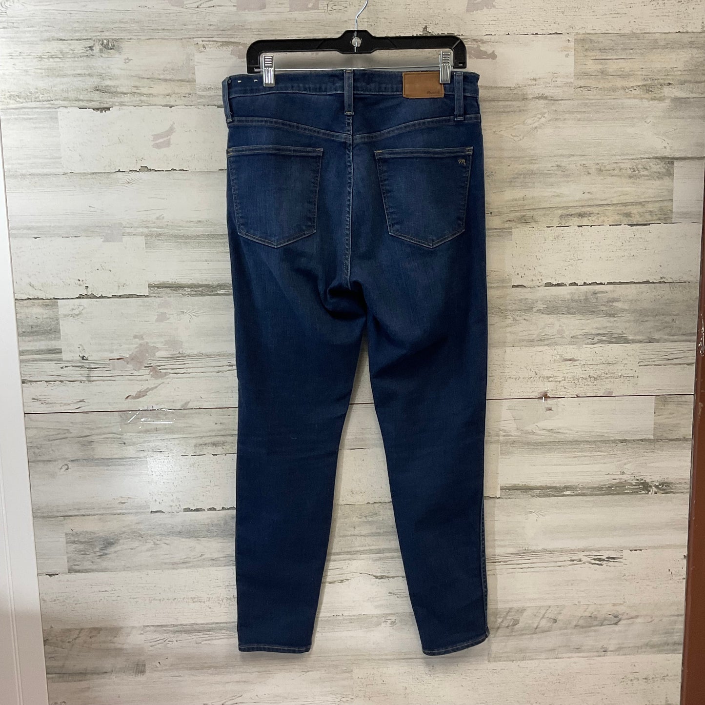 Jeans Skinny By Madewell In Blue Denim, Size: 12