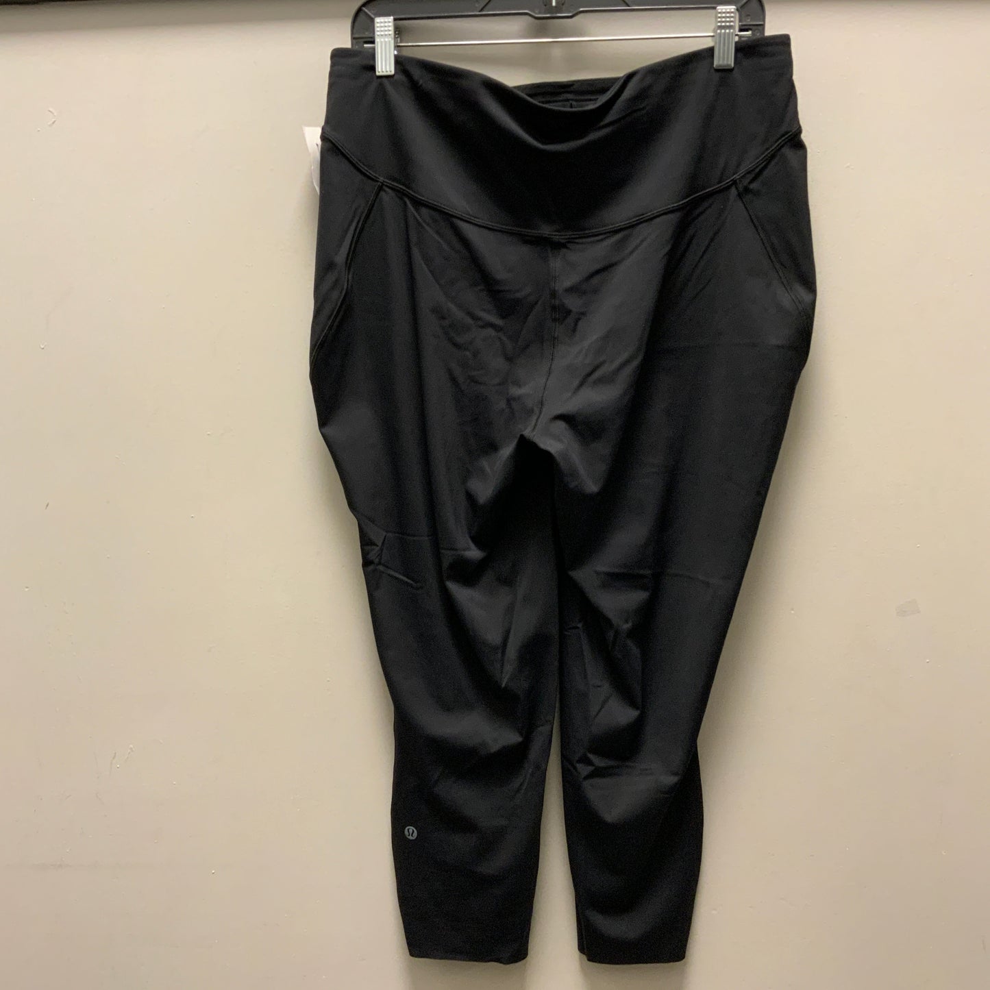 Athletic Leggings By Lululemon In Black, Size: Xl