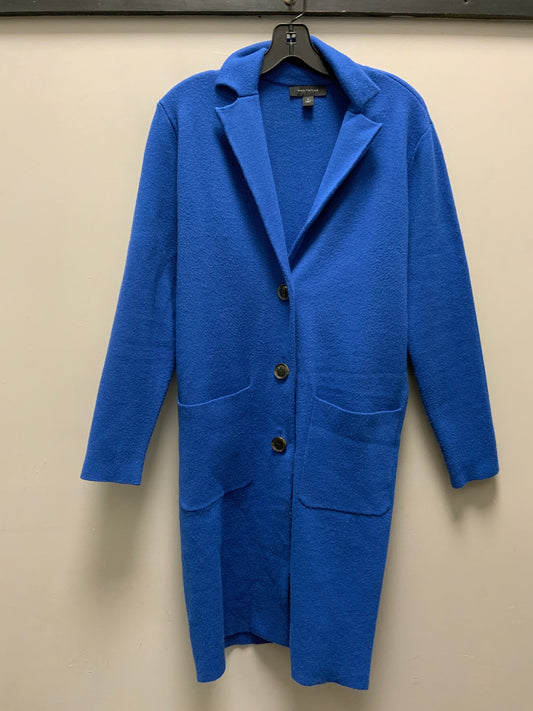 Sweater Cardigan By Ann Taylor In Blue, Size: Xs