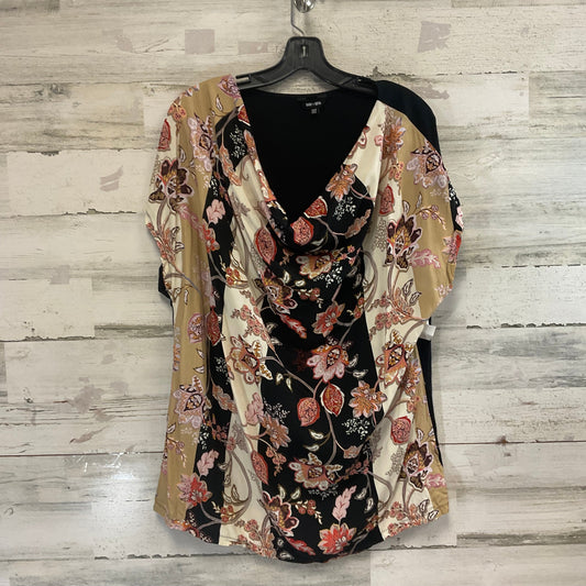 Top Short Sleeve By SAINT + SOFIA In Black, Size: Xxl