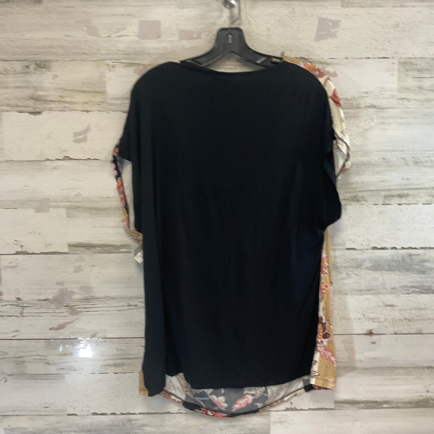 Top Short Sleeve By SAINT + SOFIA In Black, Size: Xxl